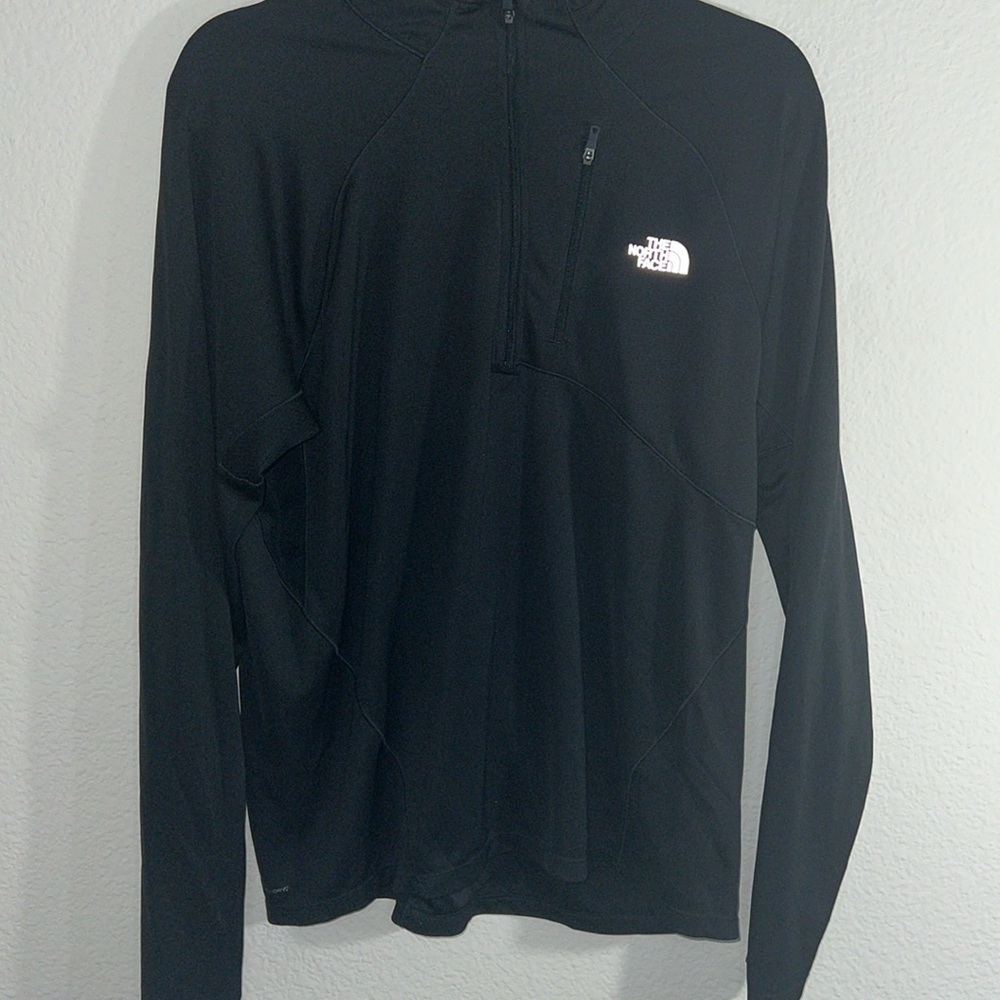 North Face Men's 1/4 Zip Long Sleeve Layer Shirt flashdry base layer Gorpcore - Picture 2 of 7
